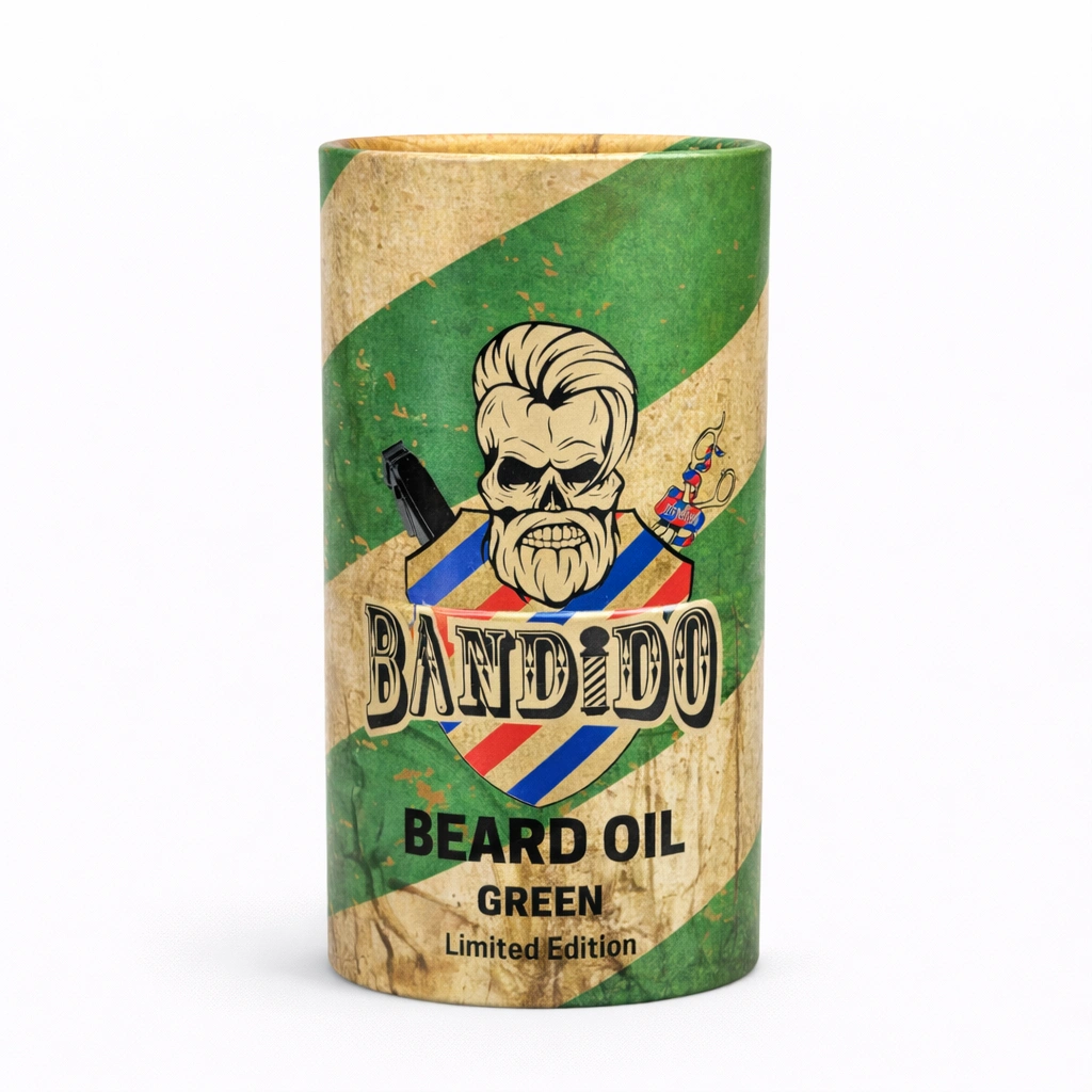 Bandido Beard Oil Green Limited Edition skægolie til pleje af skæg