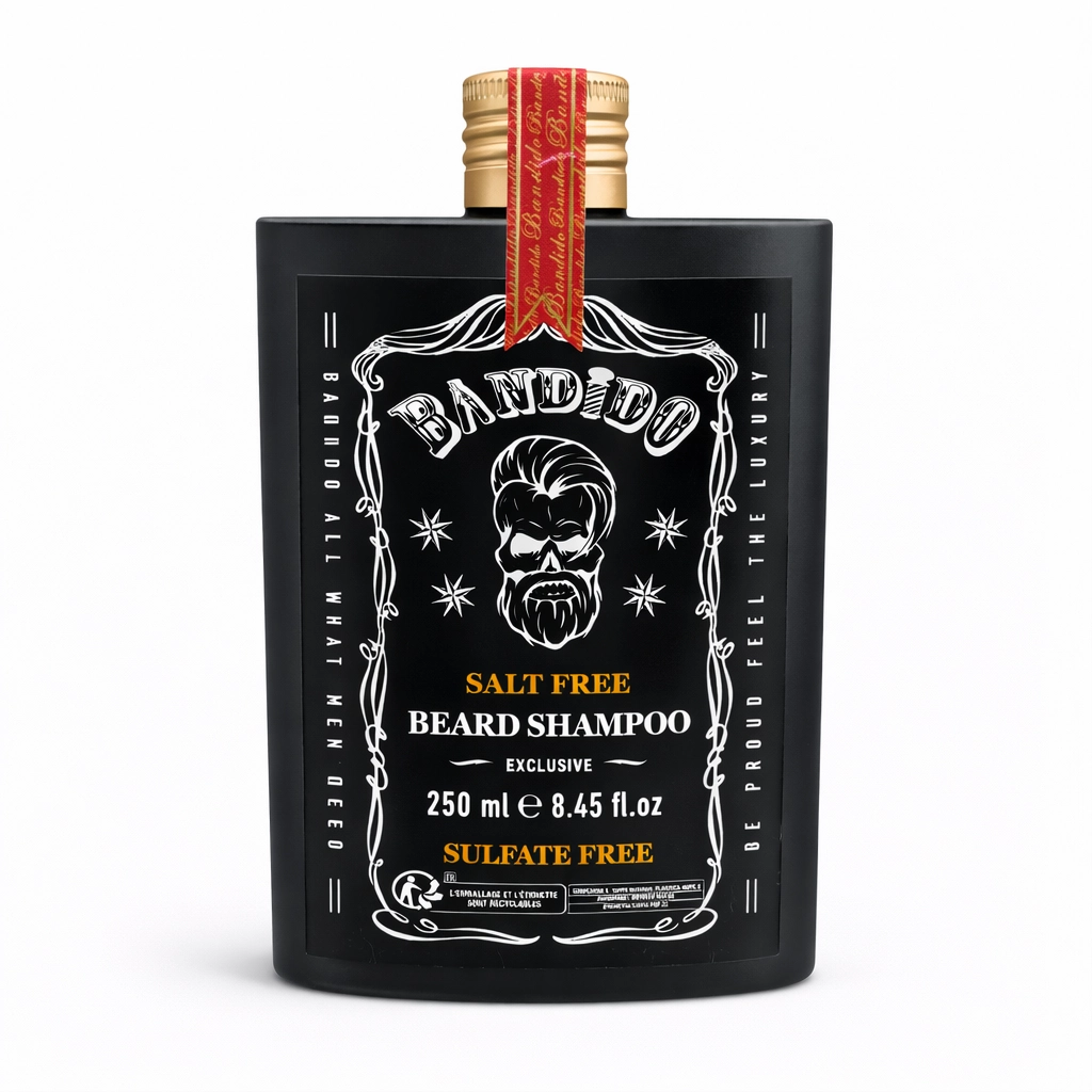 Bandido Beard Shampoo salt free sulfate free skægshampoo 250 ml